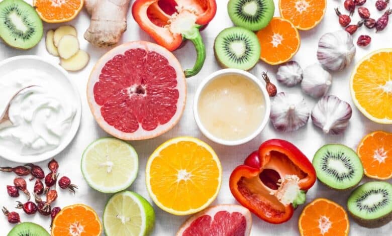 c vitaminine sahip meyve ve sebzeler