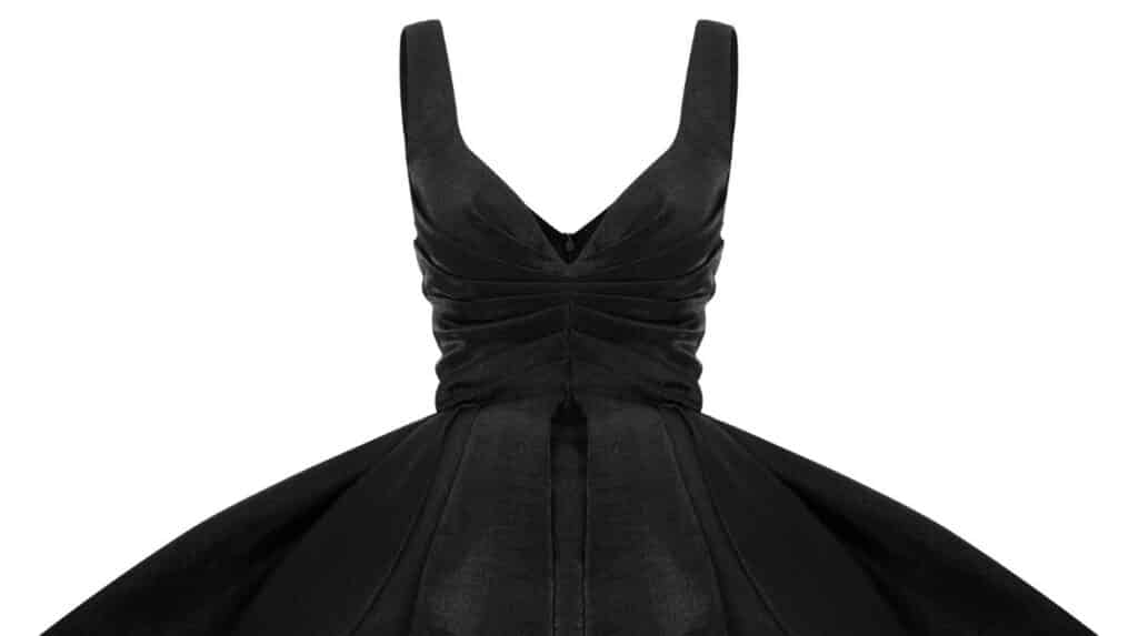koton siyah elbise