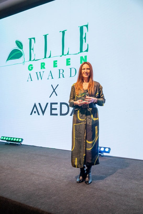 ELLE Green X Aveda Vegan Koleksiyonu Odulu Zeynep Akman