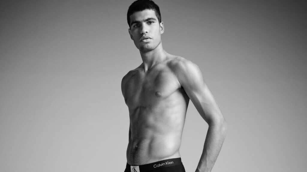 calvin klein Carlos Alcaraz