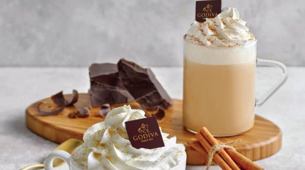 godiva kahve ve tatlı