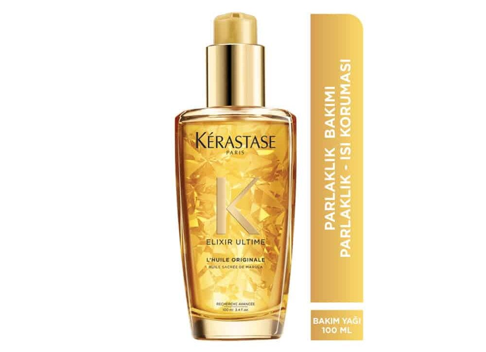 Kerastase Elixir Ultime L’Huile Originale Parlaklık Veren Saç Bakım Yağı