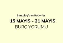Haftalık Burç Yorumu: 15 - 21 Mayıs 2023