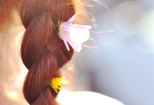 hair braid flowers summer preview