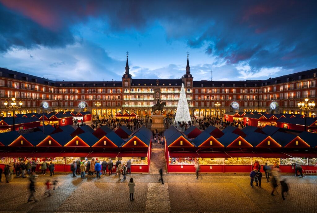 madrid christmas market