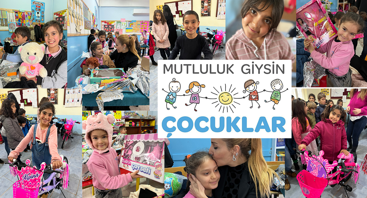 Mutluluk Giysin Çocuklar